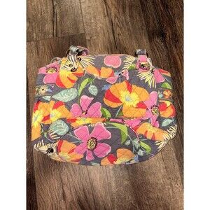 Vera Bradley Shoulder Purse Tote Bag Flowers